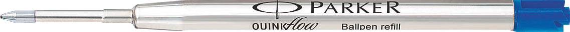 Parker Quinkflow vulling voor balpen fijn, blauw, op blister