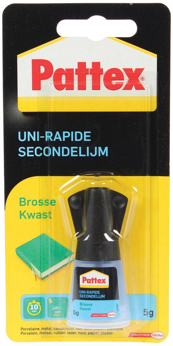 Pattex secondelijm Kwast