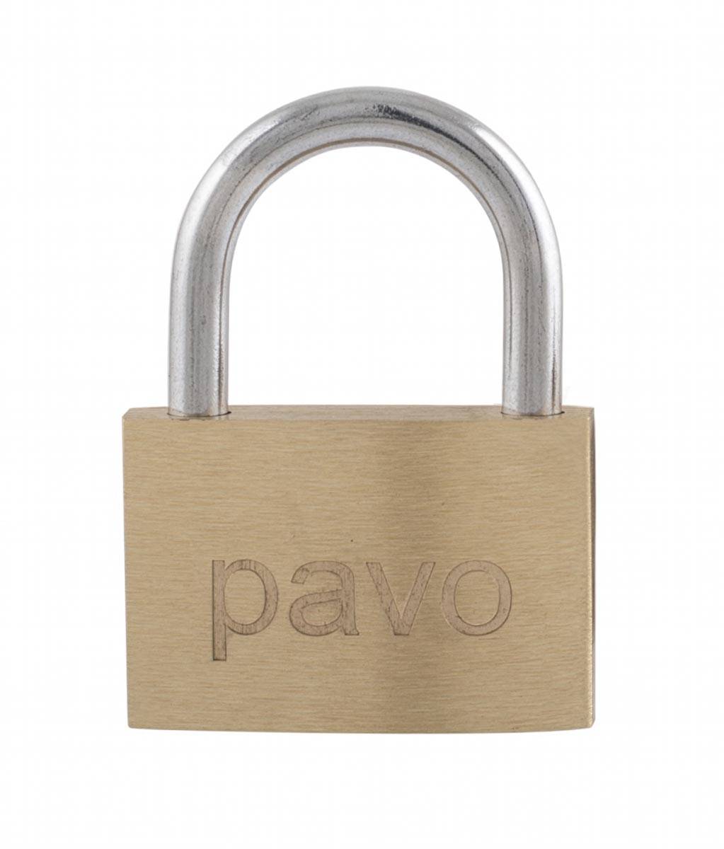 Pavo hangslot 40 mm, met sleutelslot