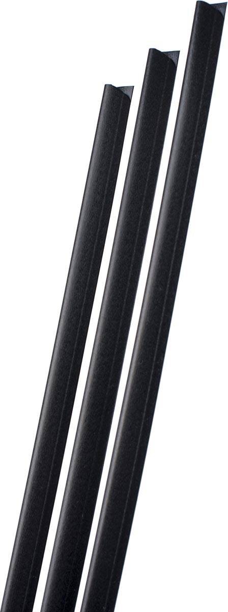 Pavo klemstrips, pak van 100 stuks, 3 mm, zwart