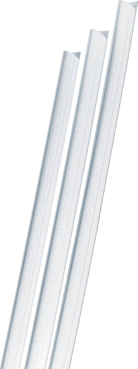 Pavo klemstrips, pak van 25 stuks, 3 mm, transparant