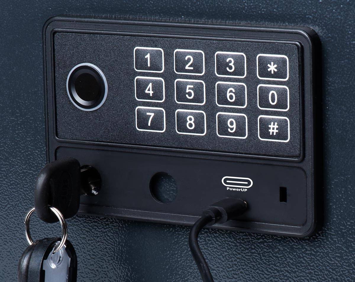 Pavo Magnettag sleutelkast, voor 50 sleutelhangers, donkergrijs