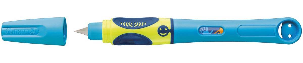 Pelikan Griffix roller, op blister, voor rechtshandigen, blauw - groen