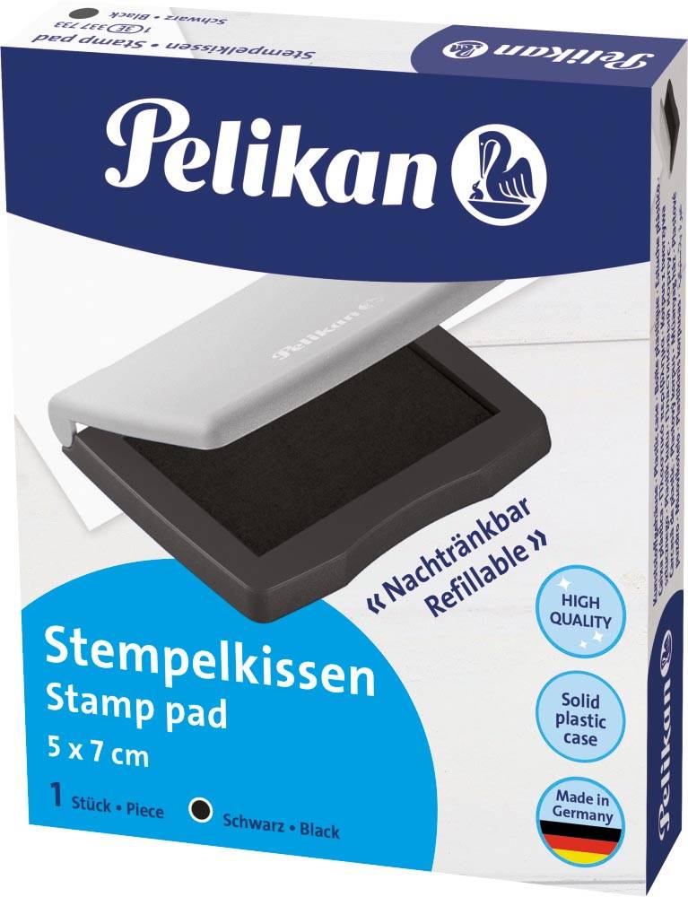 Pelikan Stempelkussen ft 5 x 7 cm, zwart