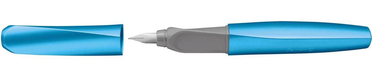 Pelikan Twist vulpen, op blister, lichtblauw