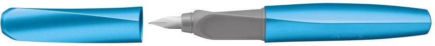 Pelikan Twist vulpen, op blister, lichtblauw