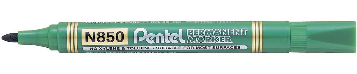 Pentel permanente marker N850-D, groen