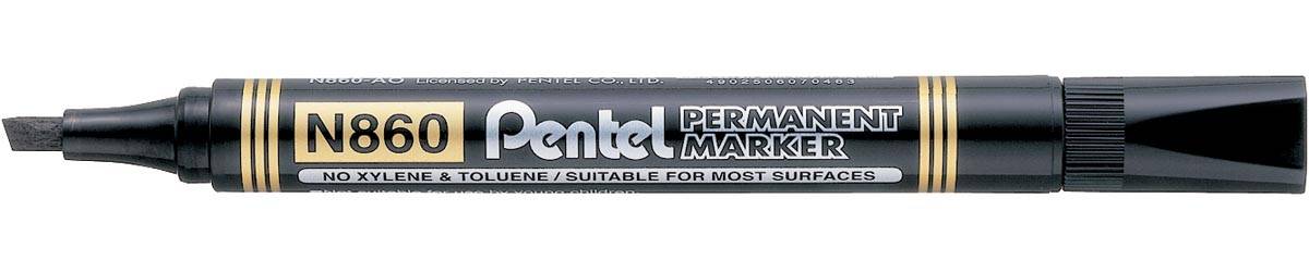 Pentel permanente marker N860-A, zwart