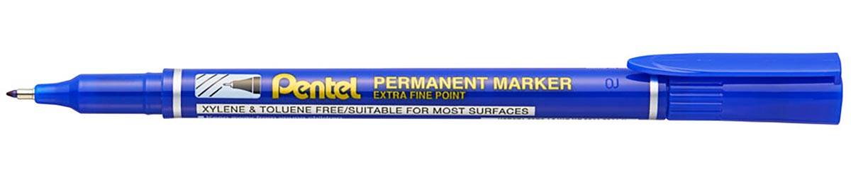 Pentel permanente marker NF450-C, blauw