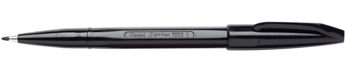 Pentel Sign Pen S520, blister van 4 stuks in geassorteerde kleuren