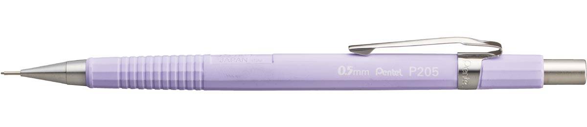 Pentel vulpotlood voor potloodstiften: 0,5 mm, pastel violet houder