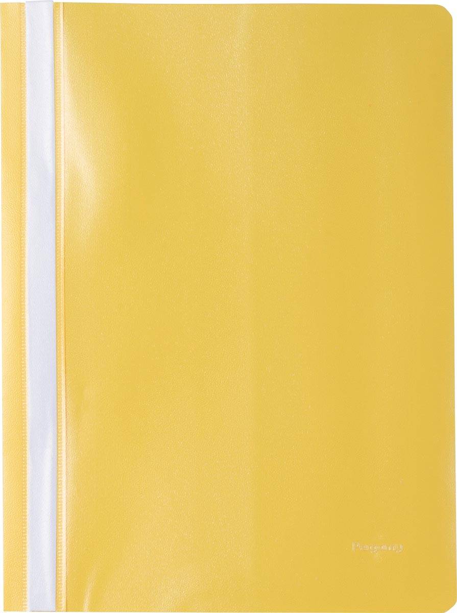 Pergamy snelhechtmap, ft A4, PP, pak van 10 stuks, geassorteerde kleuren