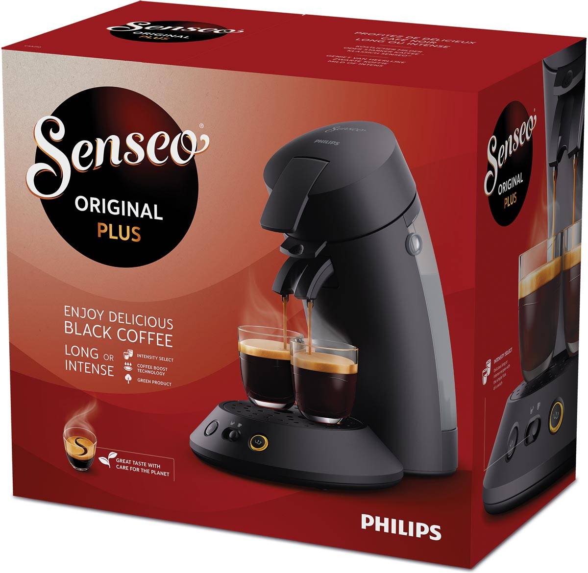 Philips Senseo Original Plus koffiezetapparaat, zwart