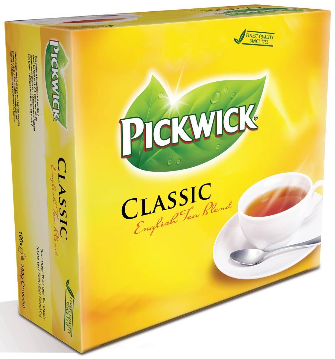 Pickwick thee, English Tea Blend, pak van 100 stuks, 2 g per zakje