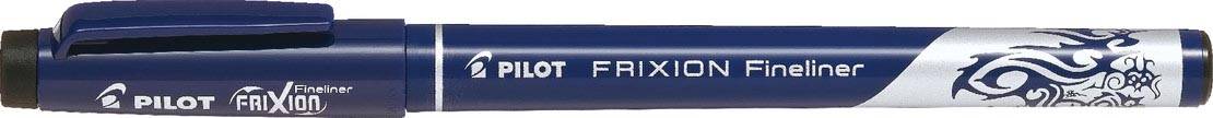 Pilot fineliner Frixion zwart
