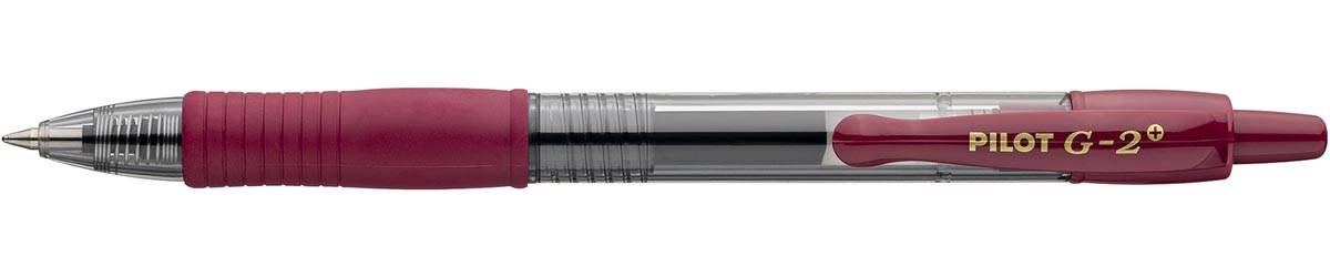 Pilot G-2-07 Plus roller, medium, bordeaux