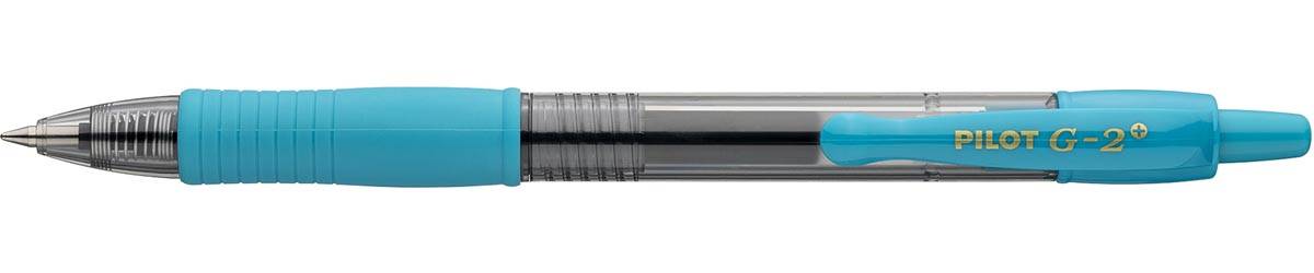 Pilot G-2-07 Plus roller, medium, turkoois