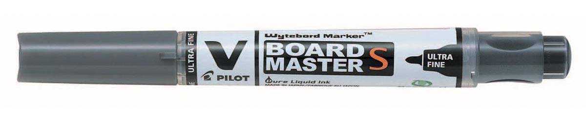 Pilot V-Board Master whiteboardmarker, ronde punt, 0,8 mm, zwart