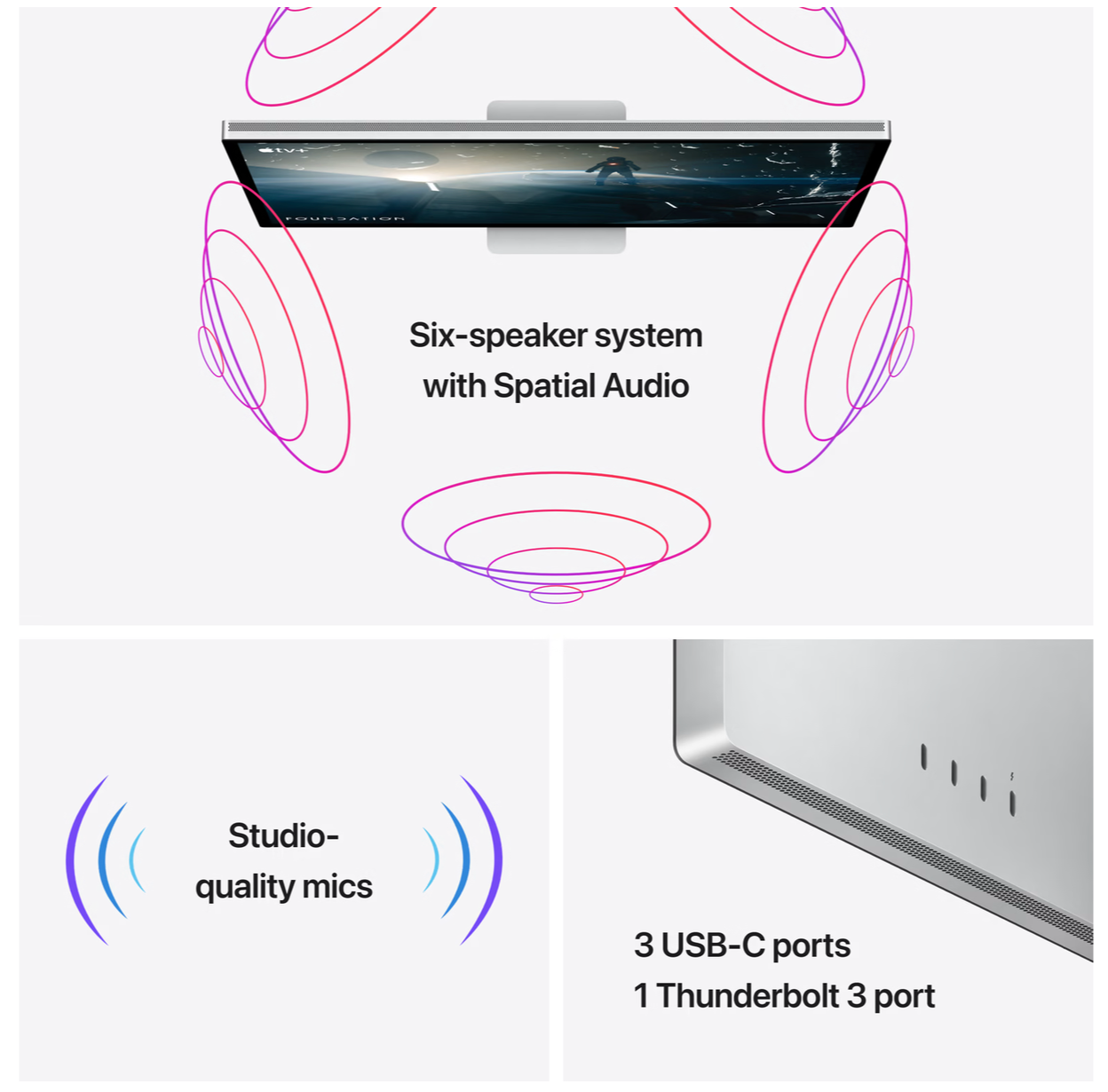 Apple Studio Display (kantelbare standaard)