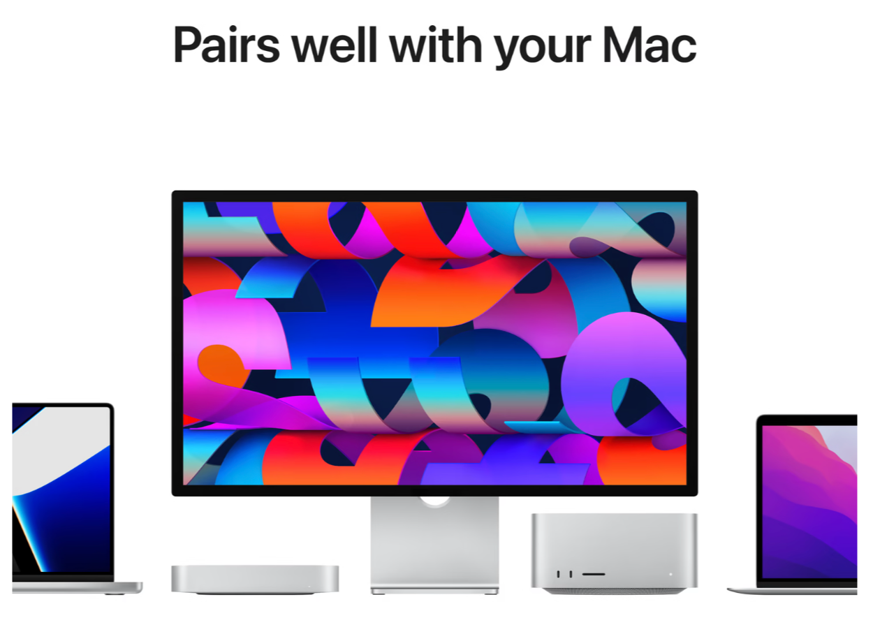 Apple Studio Display (kantelbare standaard)