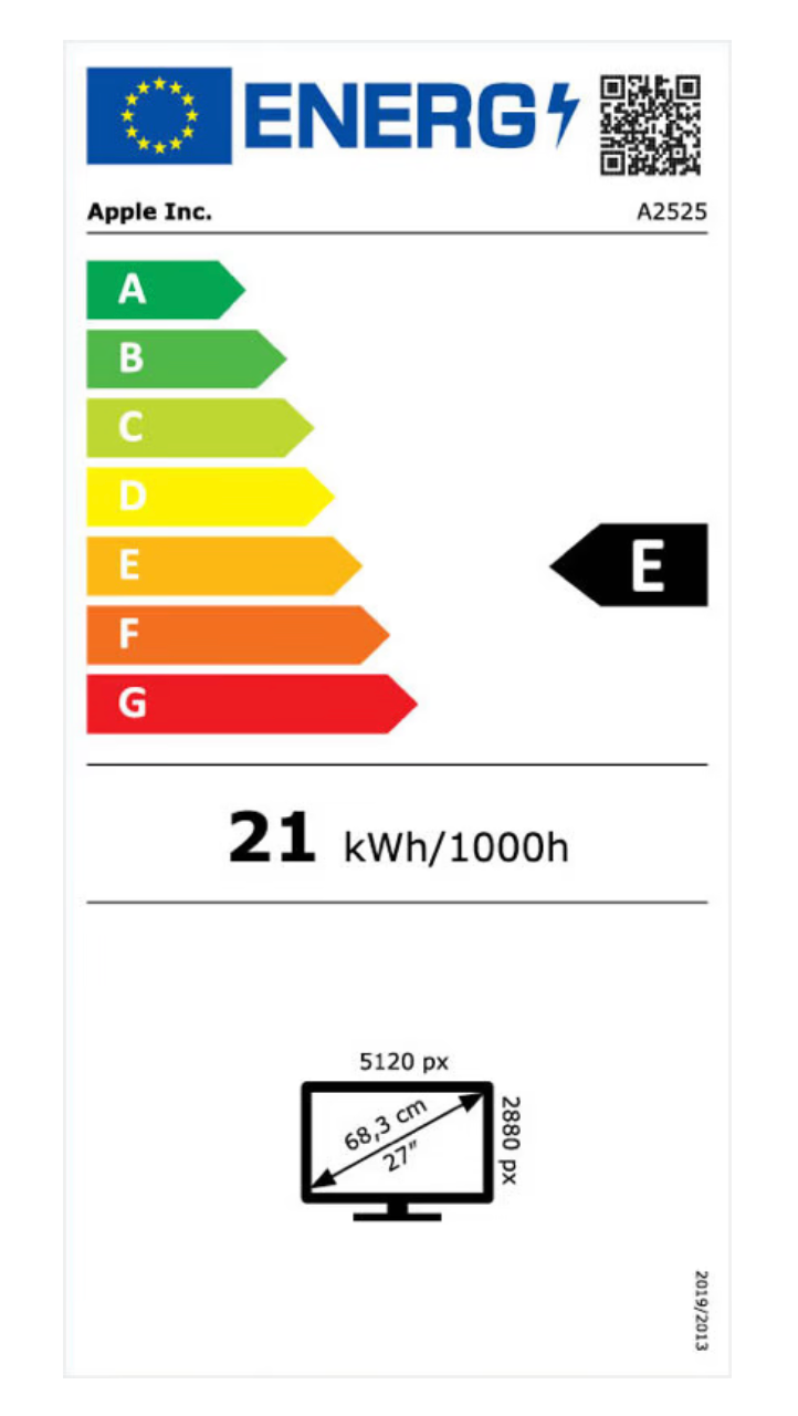 Apple Studio Display (kantelbare standaard)