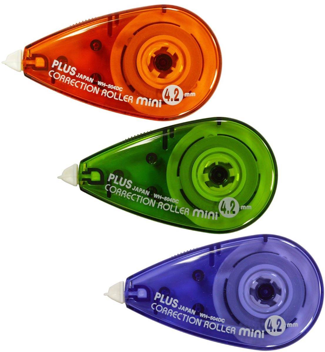 Plus mini correctieroller, 2 + 1 gratis, op blister