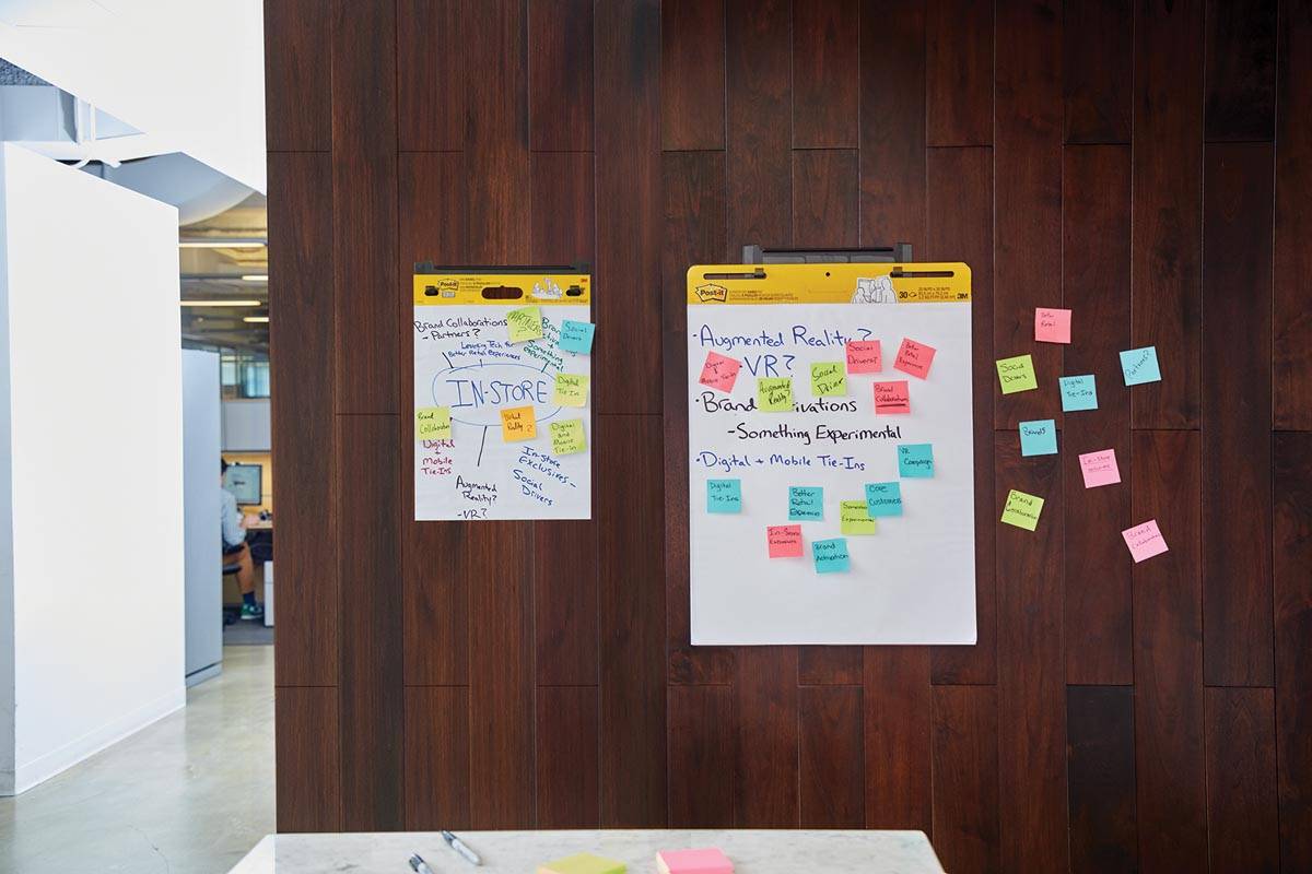 Post-it mini meeting chart, ft 45,7 cm x 38,1 cm, blanco