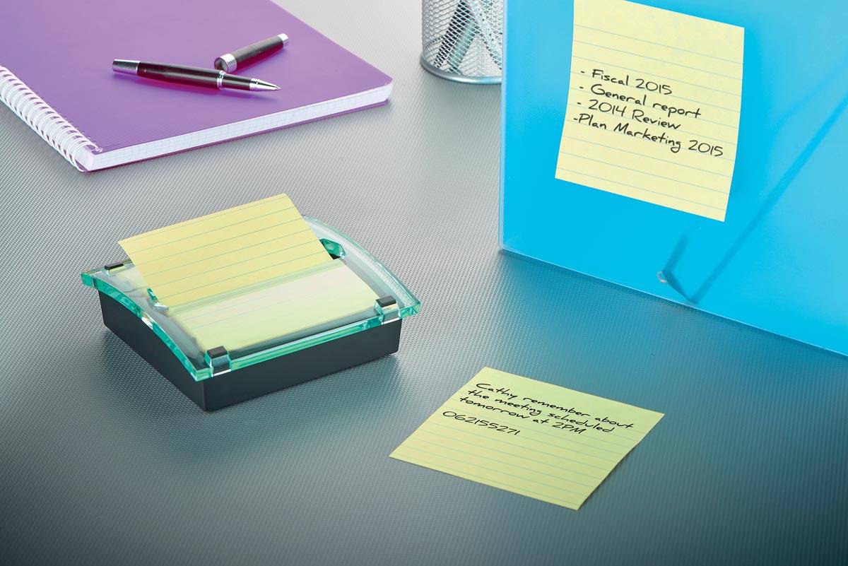 Post-it Super Sticky Z-notes, 90 vel, ft 101 x 101 mm, gelijnd | OfficeNext