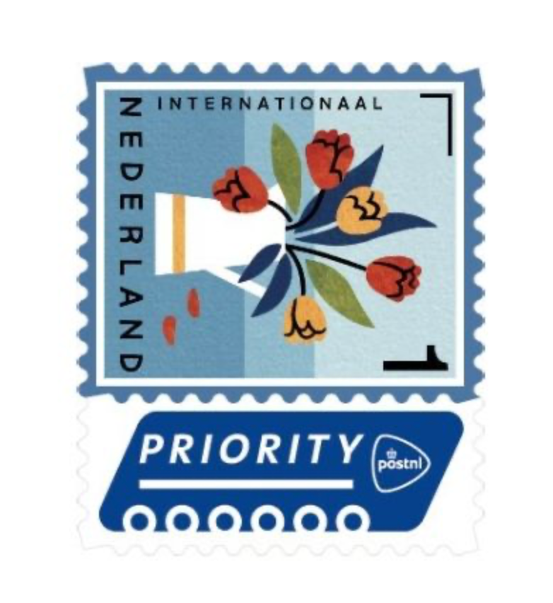 Postzegel Nederland Internationaal, 50 stuks