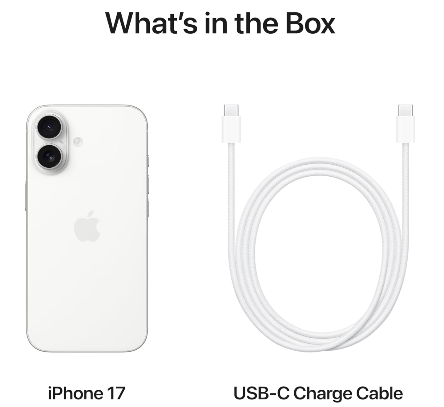 Apple iPhone 17 256GB Wit