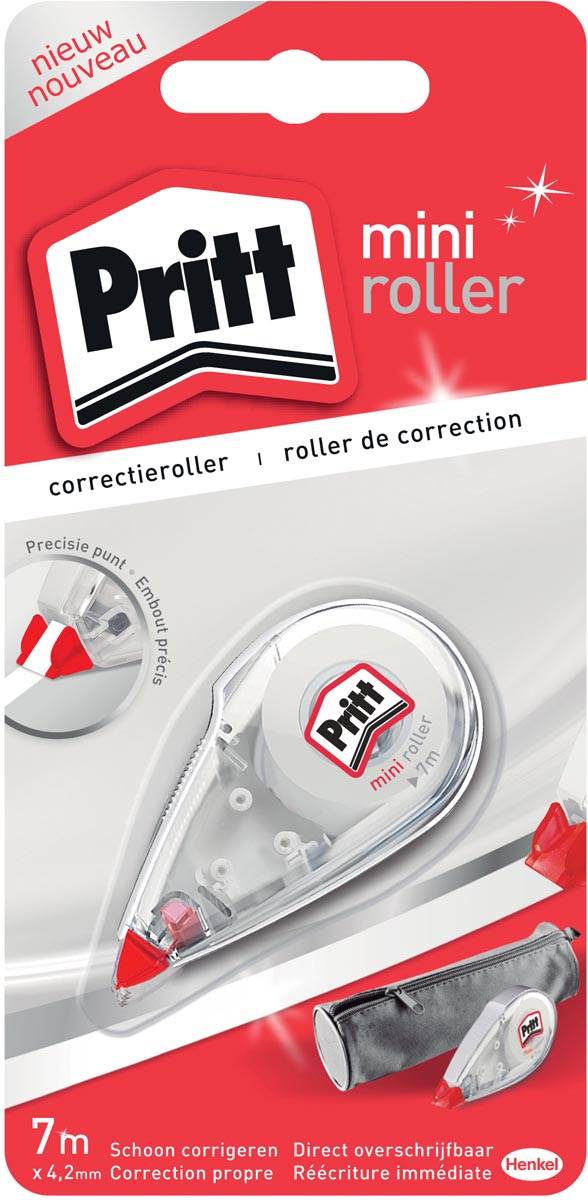 Pritt correctieroller Mini op blister