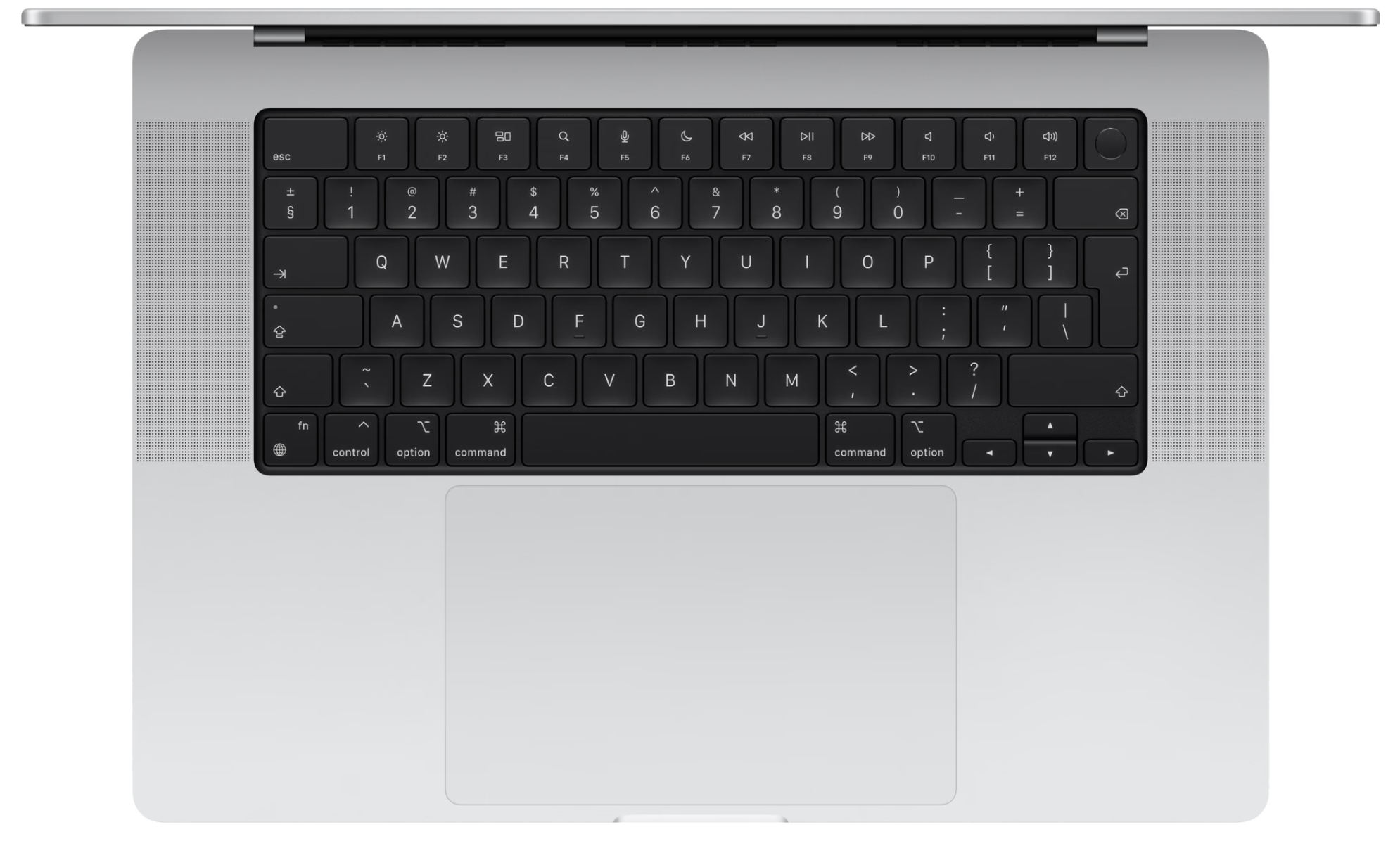 Apple MacBook Pro 16 inch (2024) M4 Max 14‑core CPU, 32‑core GPU, 36GB ram, 1TB opslag, Zilver, QWERTY 