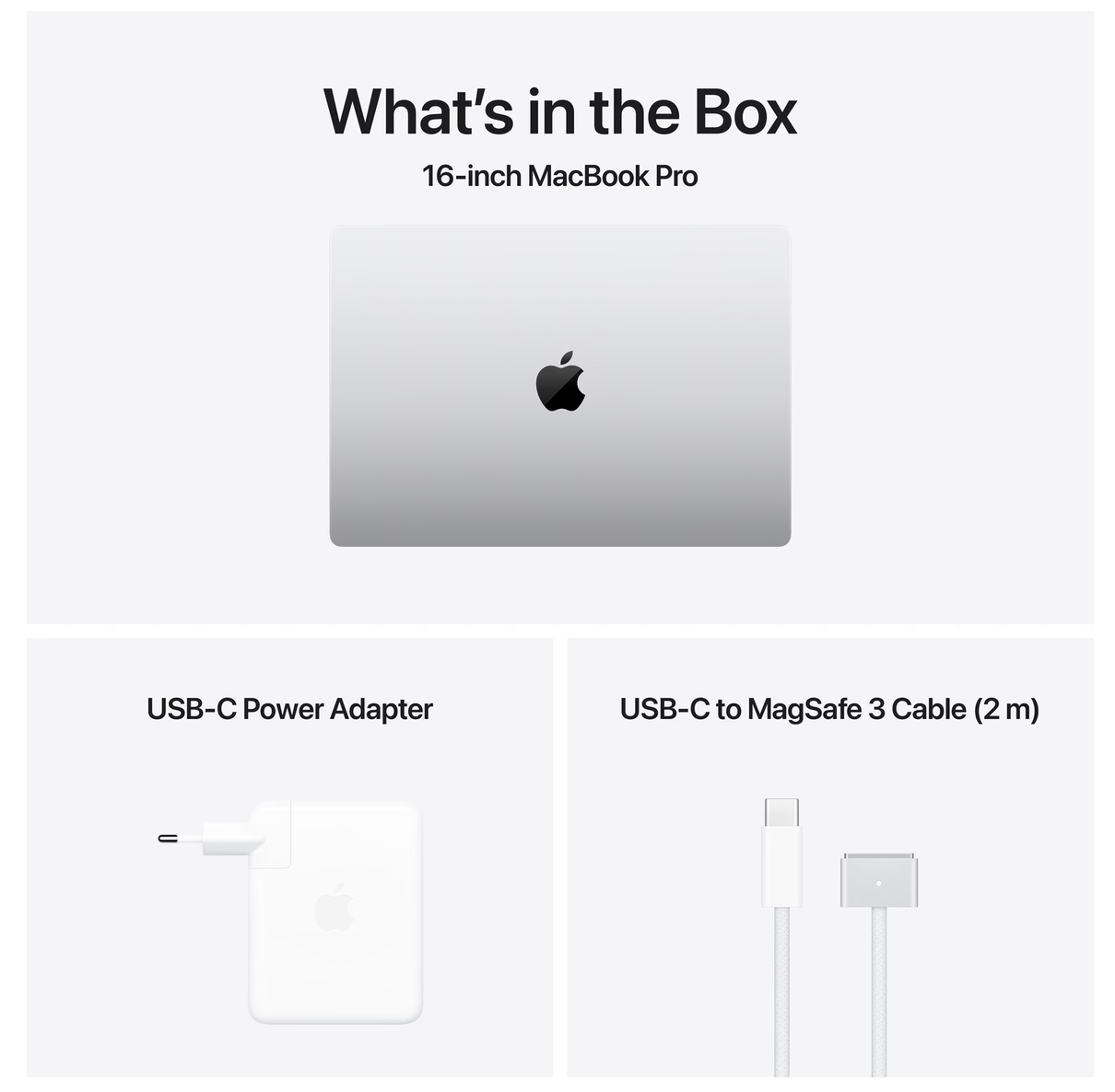 Apple MacBook Pro 16 inch (2024) M4 Max 14‑core CPU, 32‑core GPU, 36GB ram, 1TB opslag, Zilver, QWERTY 