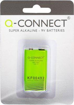 Q-CONNECT batterij alkaline 6LR61 MN1604 9.0V