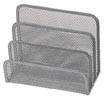 Q-CONNECT briefhouder 3 delig metaal zilver
