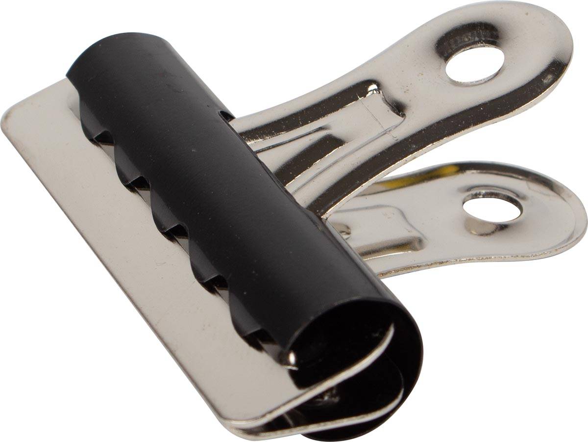 Q-CONNECT bulldogclip, zwart, 51 mm, doos van 10 stuks