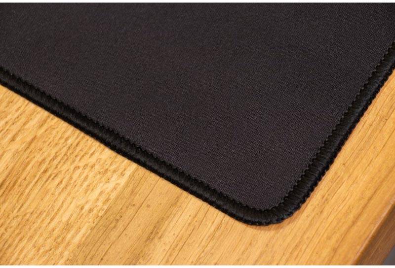 Q-CONNECT bureauonderlegger en muismat, ft 90 x 40 cm, zwart