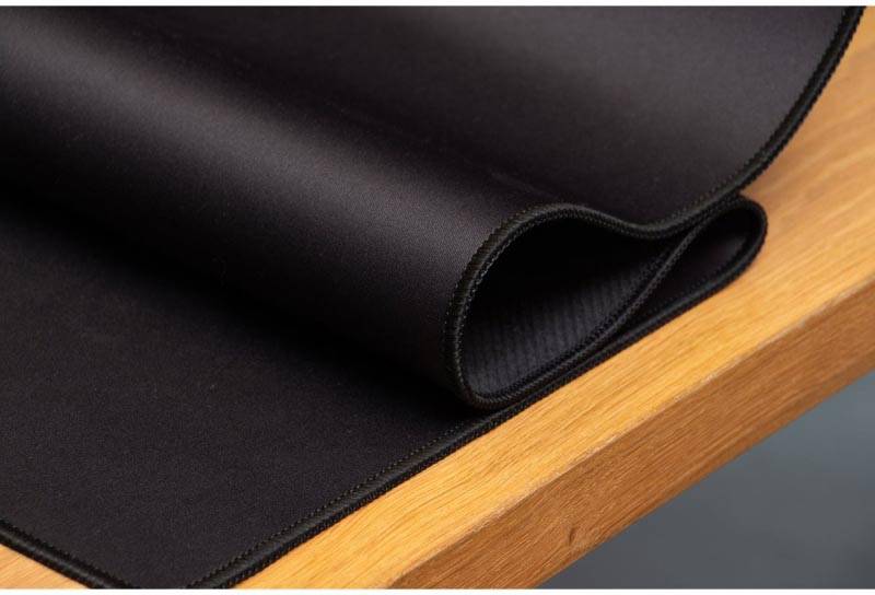 Q-CONNECT bureauonderlegger en muismat, ft 90 x 40 cm, zwart