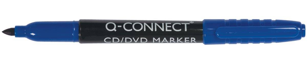 Q-CONNECT CD-DVD marker, fijn, blauw