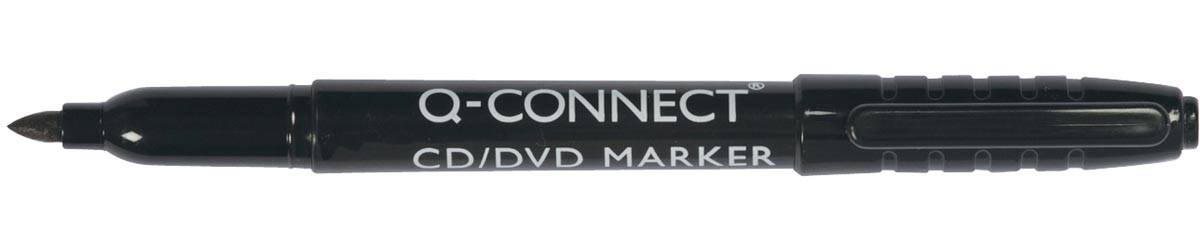 Q-CONNECT CD-DVD marker, fijn, zwart