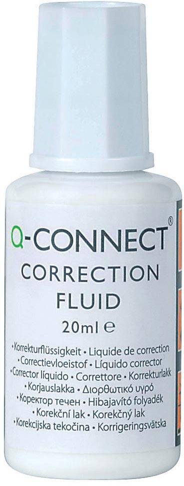 Q-CONNECT correctievloeistof flesje van 20 ml