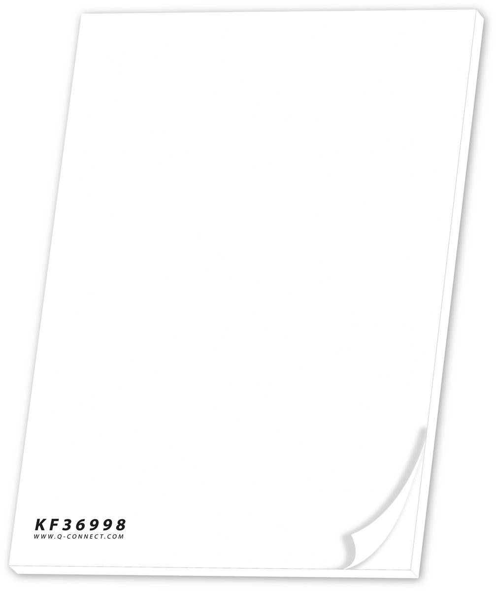 Q-CONNECT flip-overblok, ft 58,5 x 81 cm, 70 g/m², blanco, 20 vel