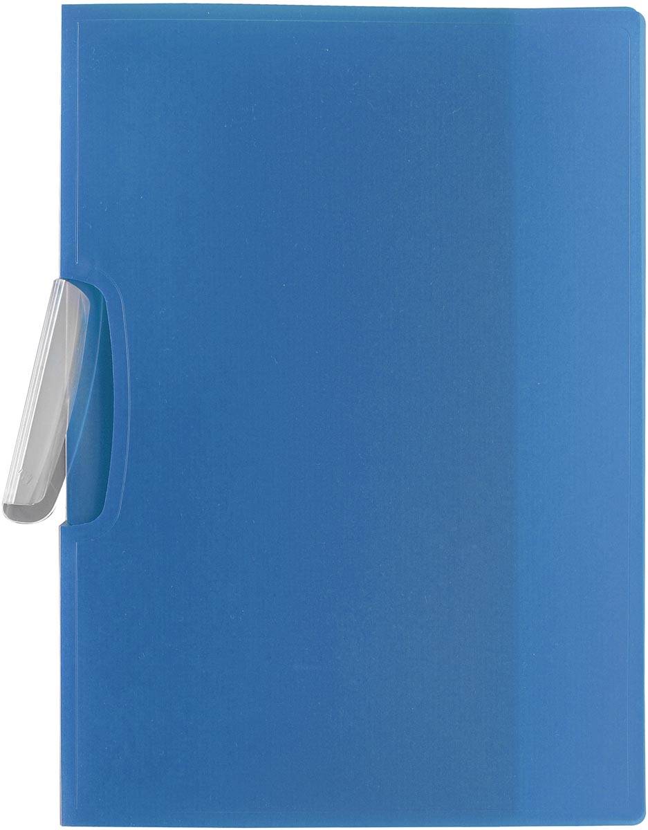 Q-CONNECT Klemmap swingclip A4 Transparant blauw