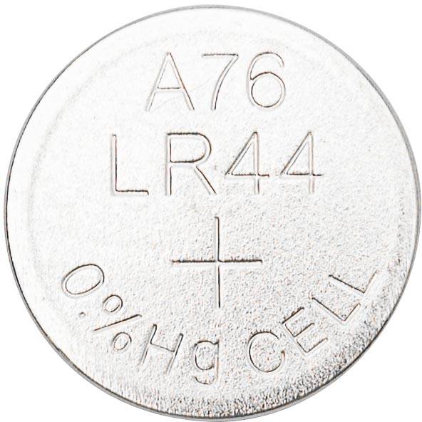 Q-CONNECT knoopcel, LR44, blister van 10 stuks