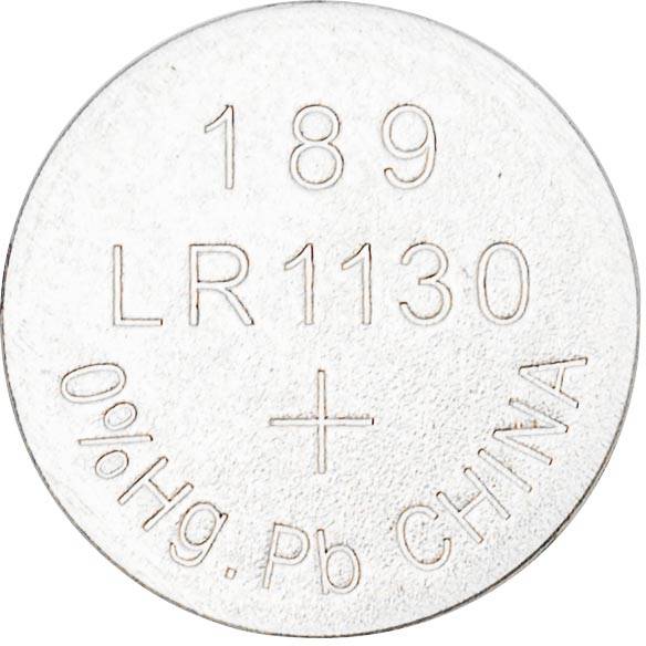 Q-CONNECT knoopcel, LR54, blister van 10 stuks