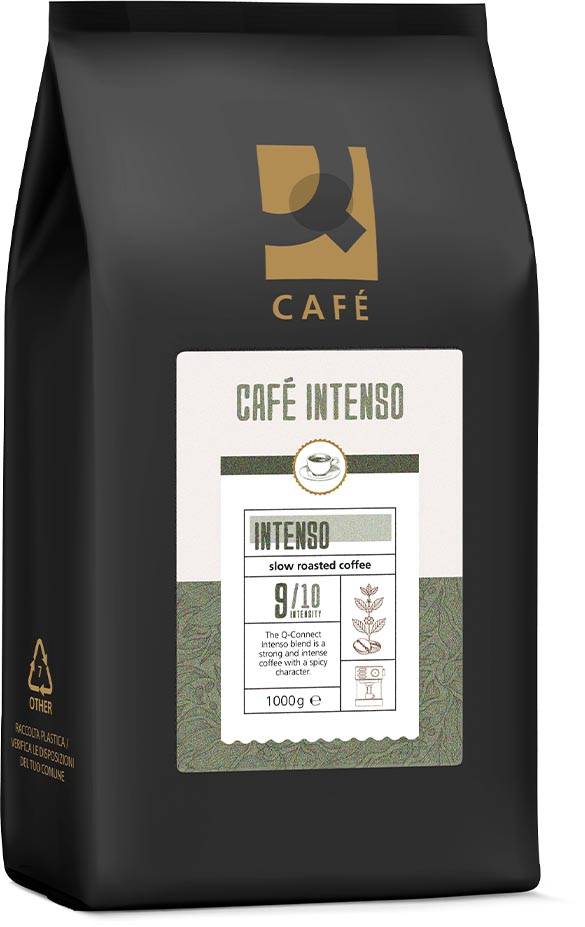Q-CONNECT koffiebonen Café Intenso, pak van 1 kg