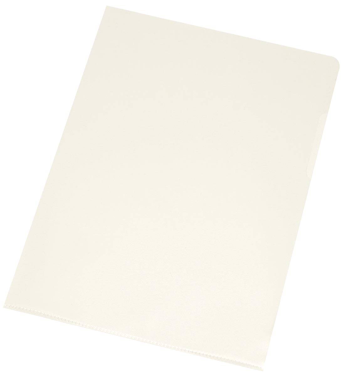 Q-CONNECT L-map, gekorreld, 120 micron, pak van 10 stuks