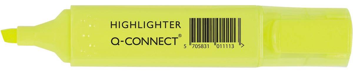 Q-CONNECT markeerstift, geel
