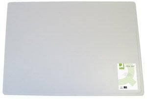 Q-CONNECT onderlegger, ft 63 x 50 cm, transparant
