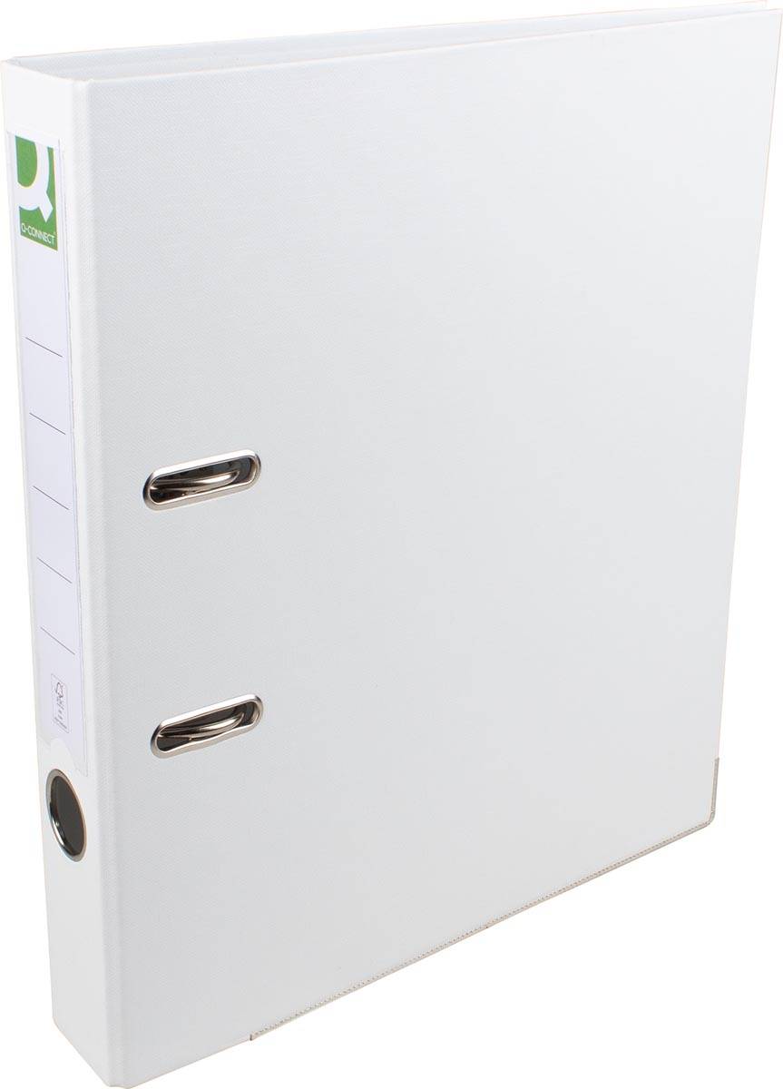 Q-CONNECT ordner, voor ft A4, volledig uit PP, rug van 5 cm, wit